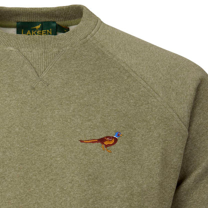 Laksen Sporting <br> True Pheasant Logo Sweater Olive