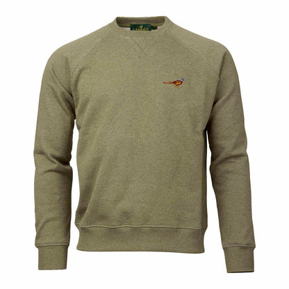 Laksen Sporting <br> True Pheasant Logo Sweater Olive