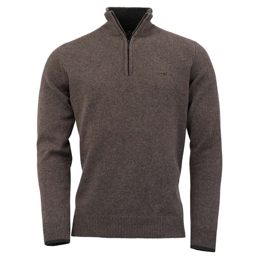 Laksen Sporting <br> Brompton Zip Neck Bisquit
