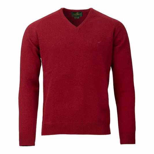 Laksen Sporting <br> Trent V-neck Wine