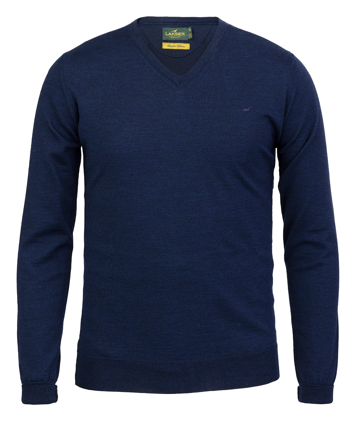 Laksen Sporting <br> Sussex V-Neck French Blue