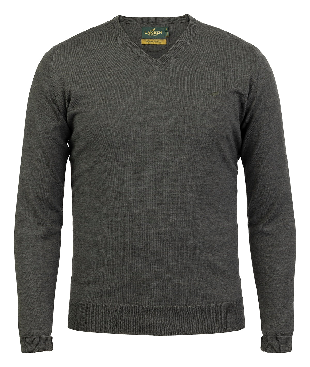 Laksen Sporting <br> Sussex V-Neck Loden Green