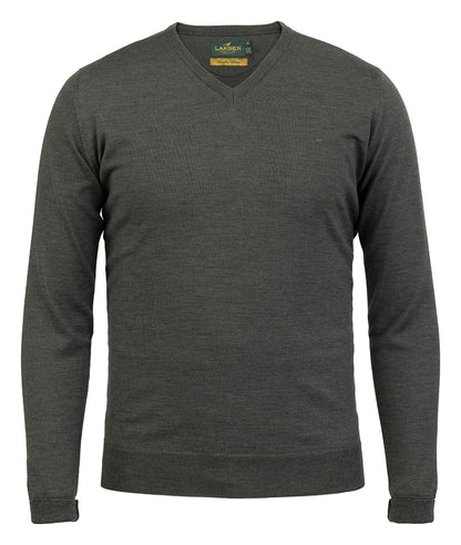Laksen Sporting <br> Sussex V-Neck Loden Green