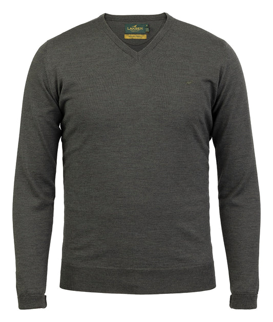 Laksen Sporting <br> Sussex V-Neck Loden Green