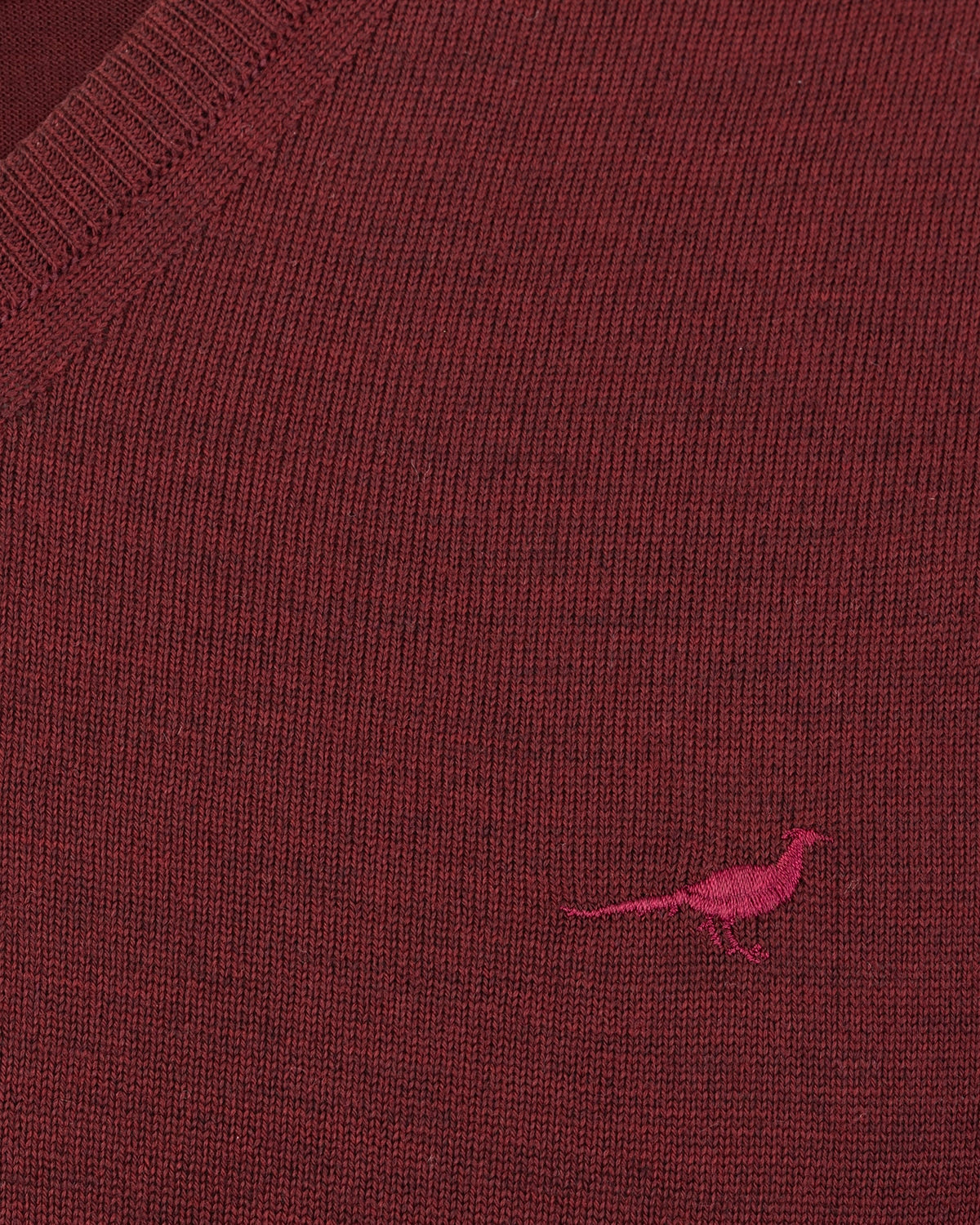 Laksen Sporting <br> Sussex V-Neck Vintage Port