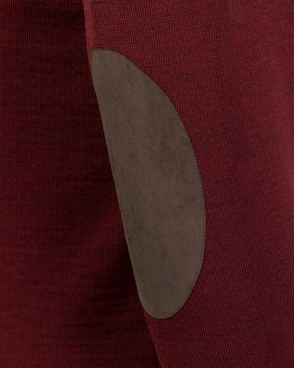Laksen Sporting <br> Sussex V-Neck Vintage Port