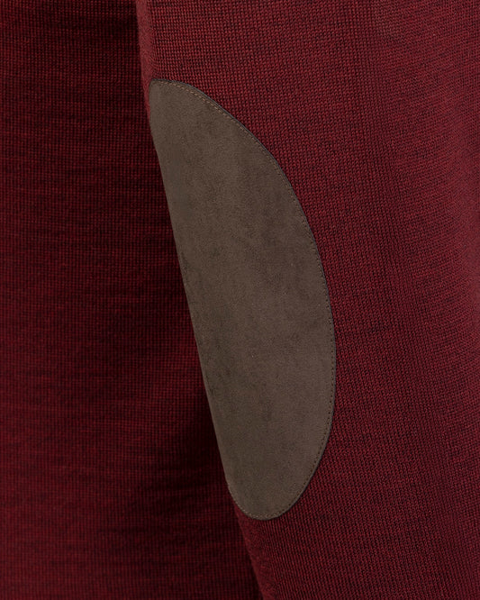 Laksen Sporting <br> Sussex V-Neck Vintage Port