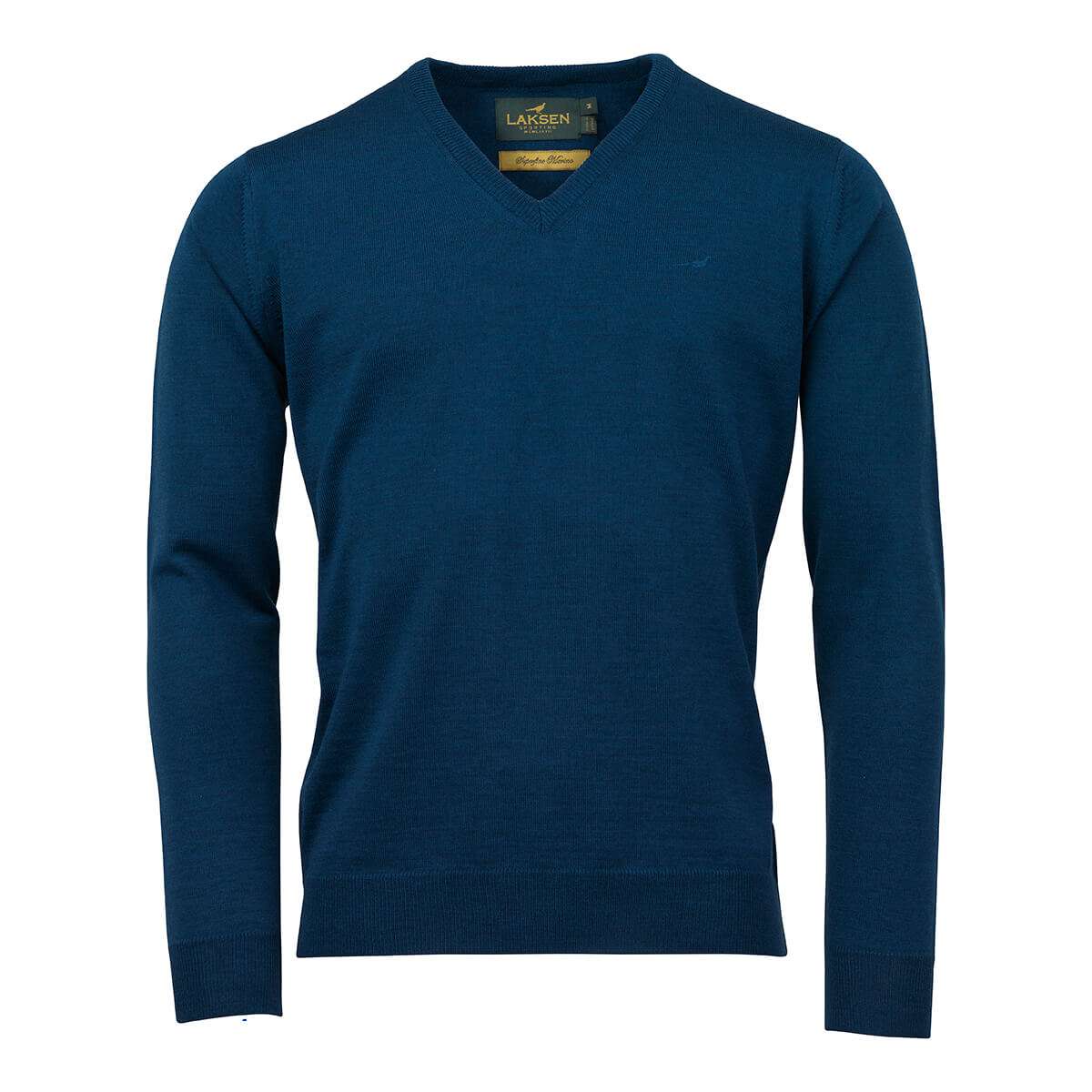 Laksen Sporting <br> Sussex V Neck Deep Ocean