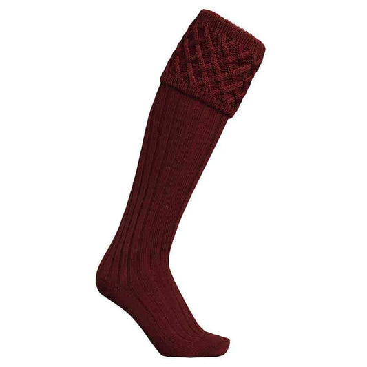 Laksen Sporting <br> Windsor Socks Wine