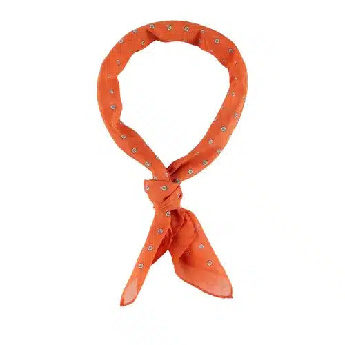 House Of Amanda Christensen <br> Bandana Orange Flower