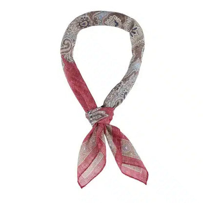 House Of Amanda Christensen <br> Bandana Pink Paisley