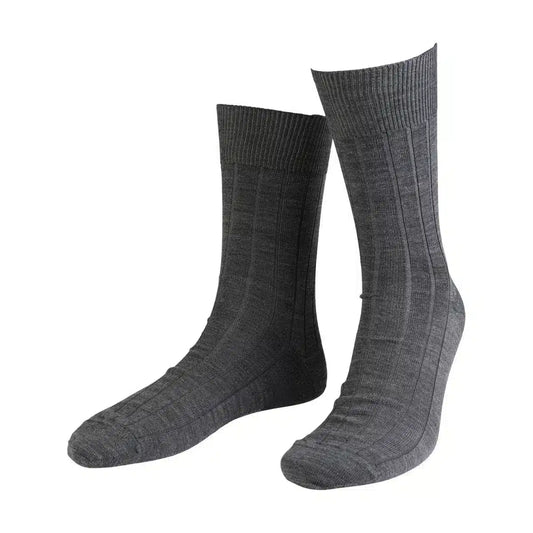 House Of Amanda Christensen <br> Wide Rib Sock Grey