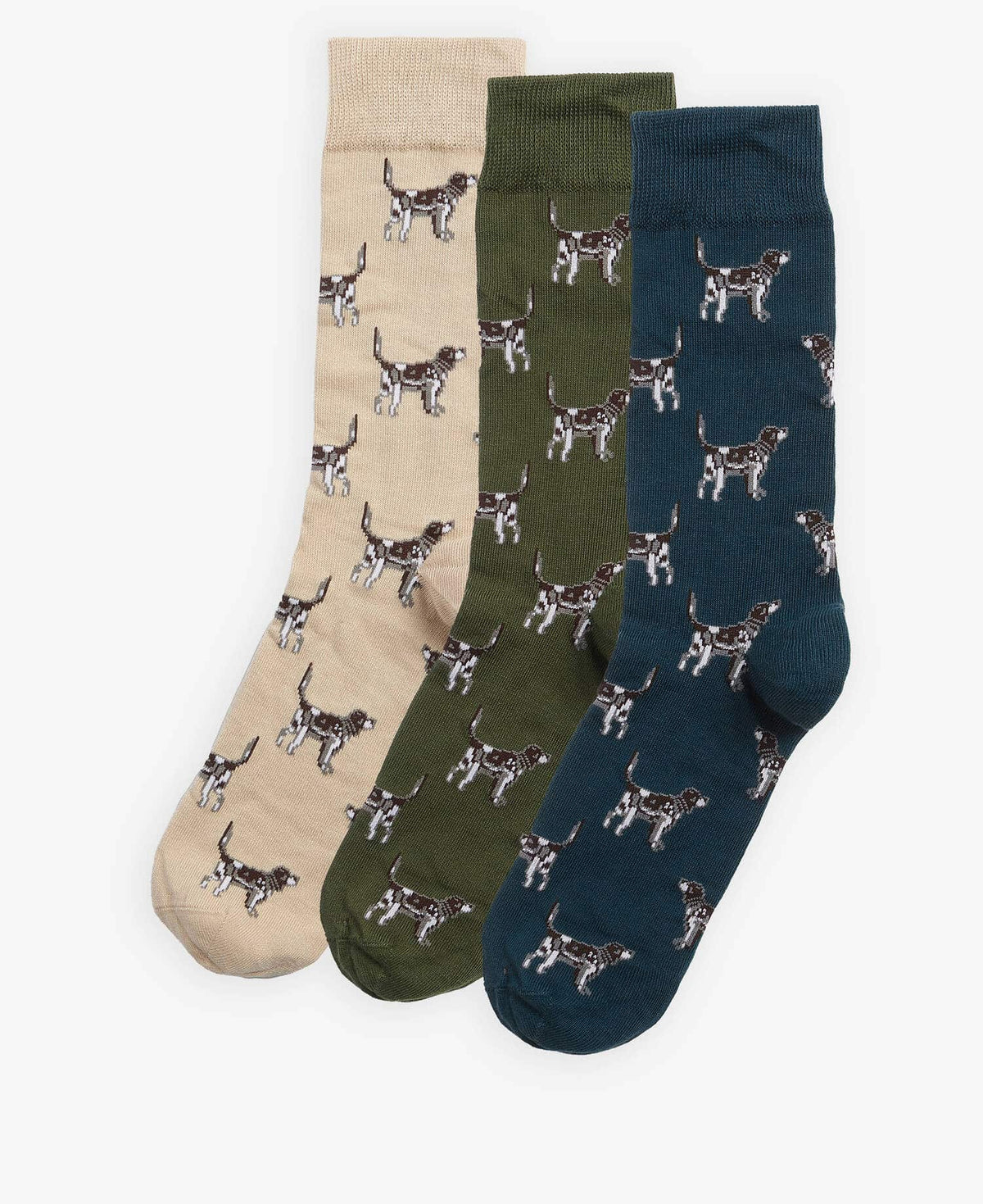 Barbour <br> Pointer Dog Socks Gift Box