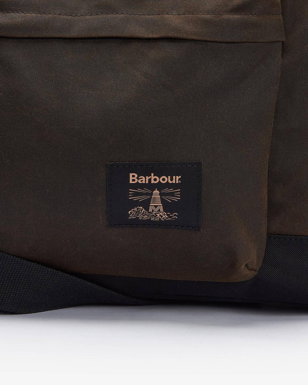 Barbour Field Waxed Holdall Olive