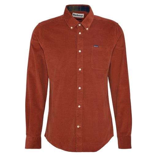Barbour Ramsey Tailord Shirt Dark Ginger