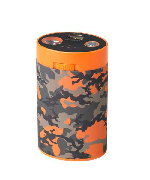 Nordic Heat <br> Handwarmer & Powerbank – 10000mAh – Orange/Camo