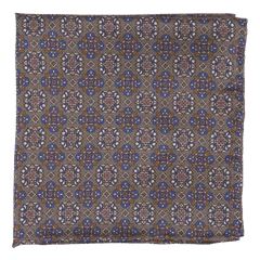 Beige Grenadine Pocket Square