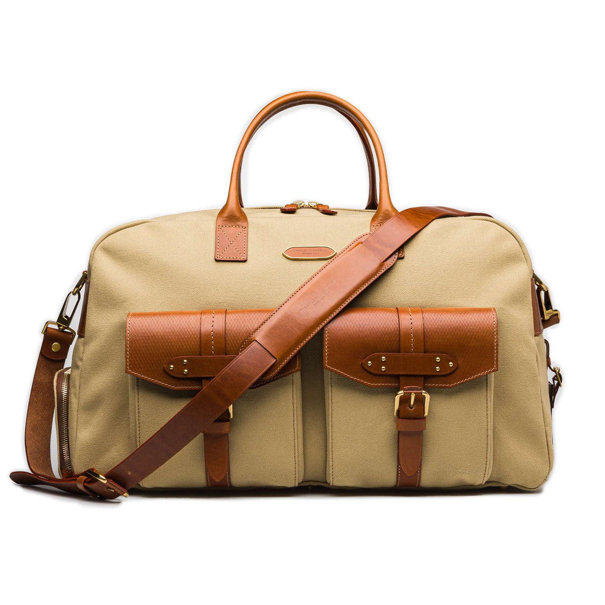 Westley Richards <br> Bournbrook 48HR Bag in Safari and Mid Tan