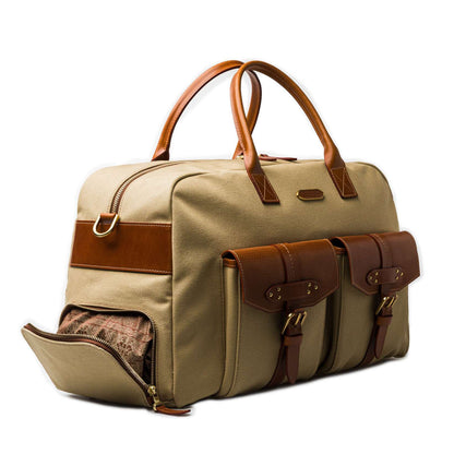 Westley Richards <br> Bournbrook 48HR Bag in Safari and Mid Tan