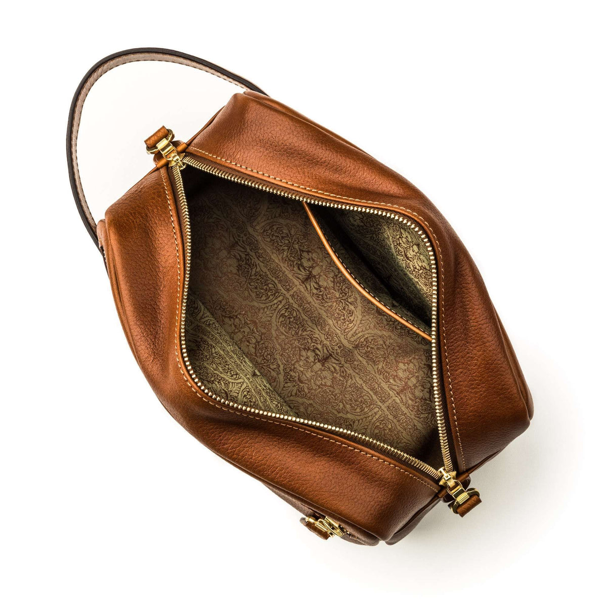 Westley Richards <br> Bournbrook Washbag in Mid Tan