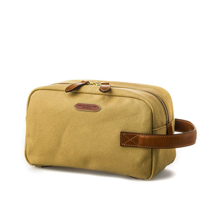Westley Richards <br> Bournbrook Wash Bag in Safari and Mid Tan