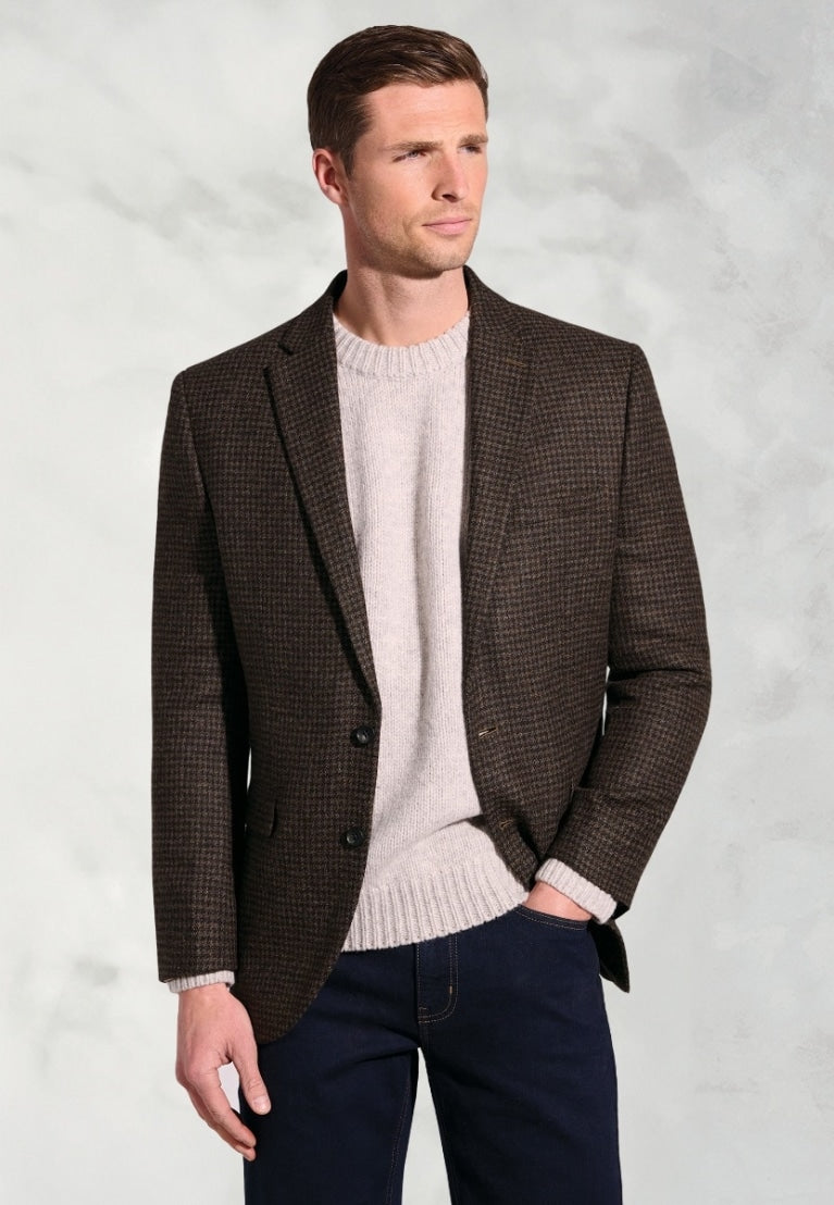 Brook Taverner <br> Cavendish Jacket - Chocolate