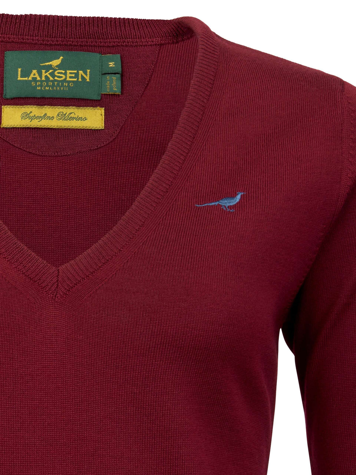 Laksen Sporting <br> Camilla V-Neck Bordeaux