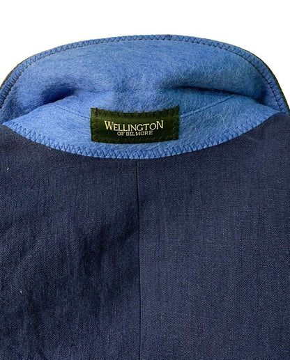 Wellington of Bilmore <br> Carola Linen Jacket Navy