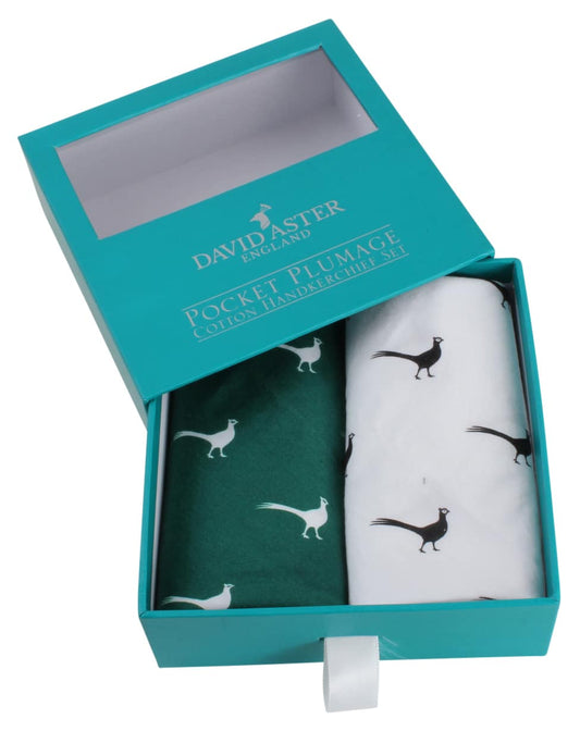 G&G Pheasant Handkerchief Set