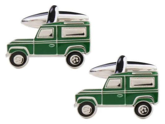 G&G Land Rover Green Cufflinks