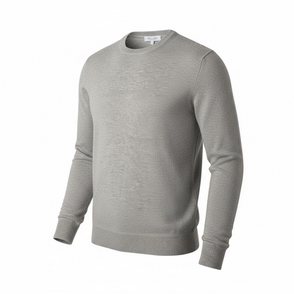 G&G The Merino O-neck Light Grey