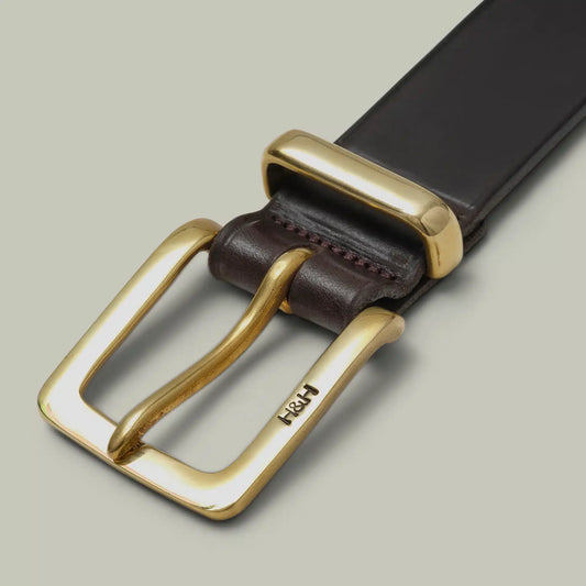 H&H Classic Unlined 1.5 Metal Keeper Havana