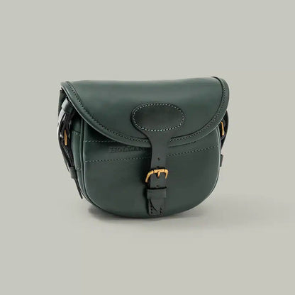 H&H Northwood leather cartridge bag Green bag size 75