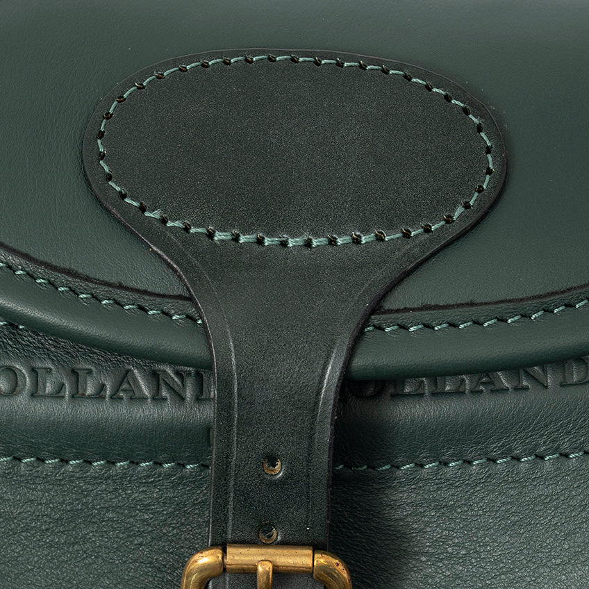 H&H Northwood leather cartridge bag Green bag size 75