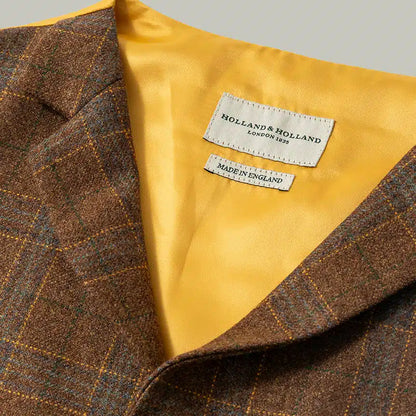 H&H - Harrow Tweed Lapel Vest - House Tweed
