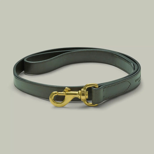 H&H <br> Leather Dog lead With Trigger