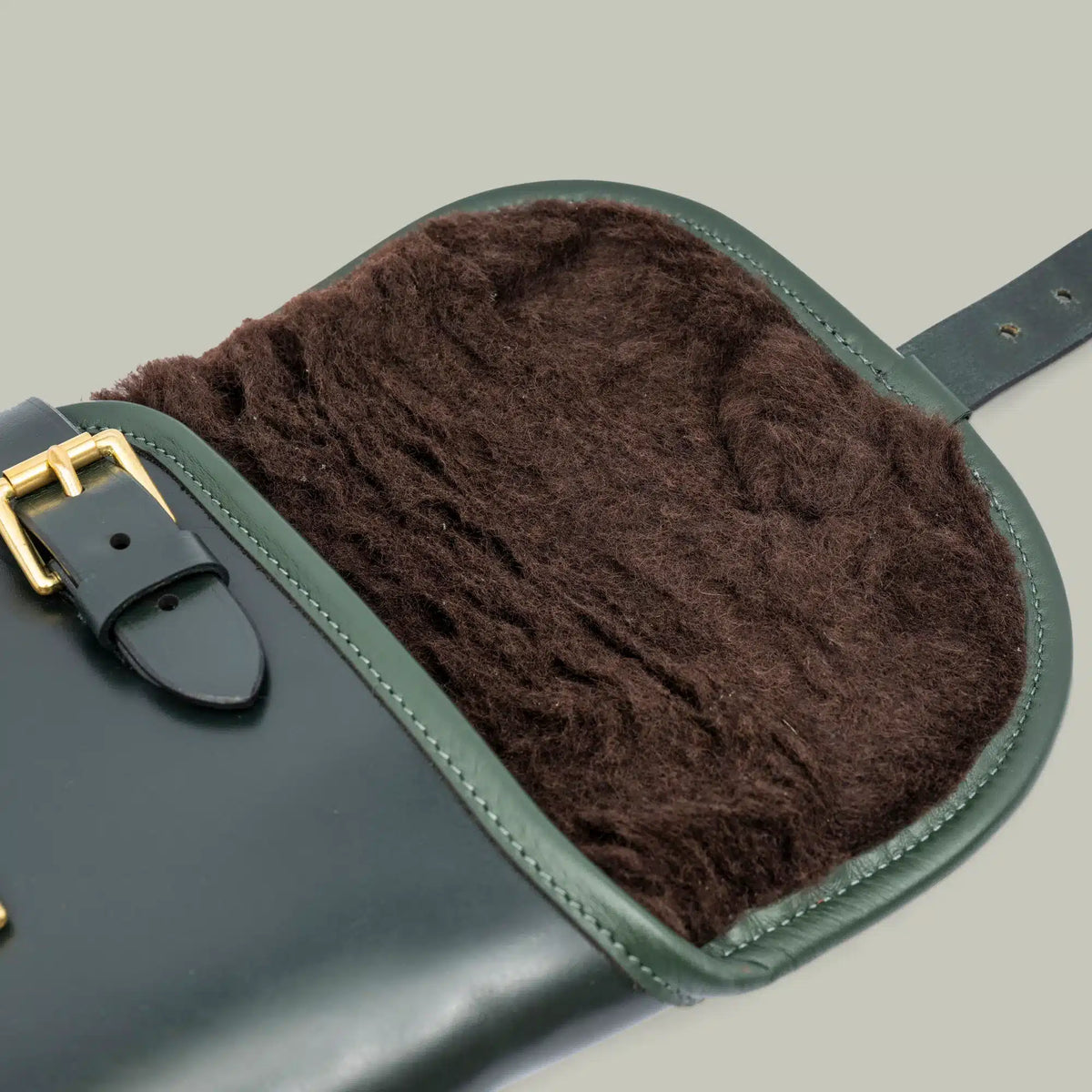 H&H <br> Noble Leather Gun Slip - H&H Green