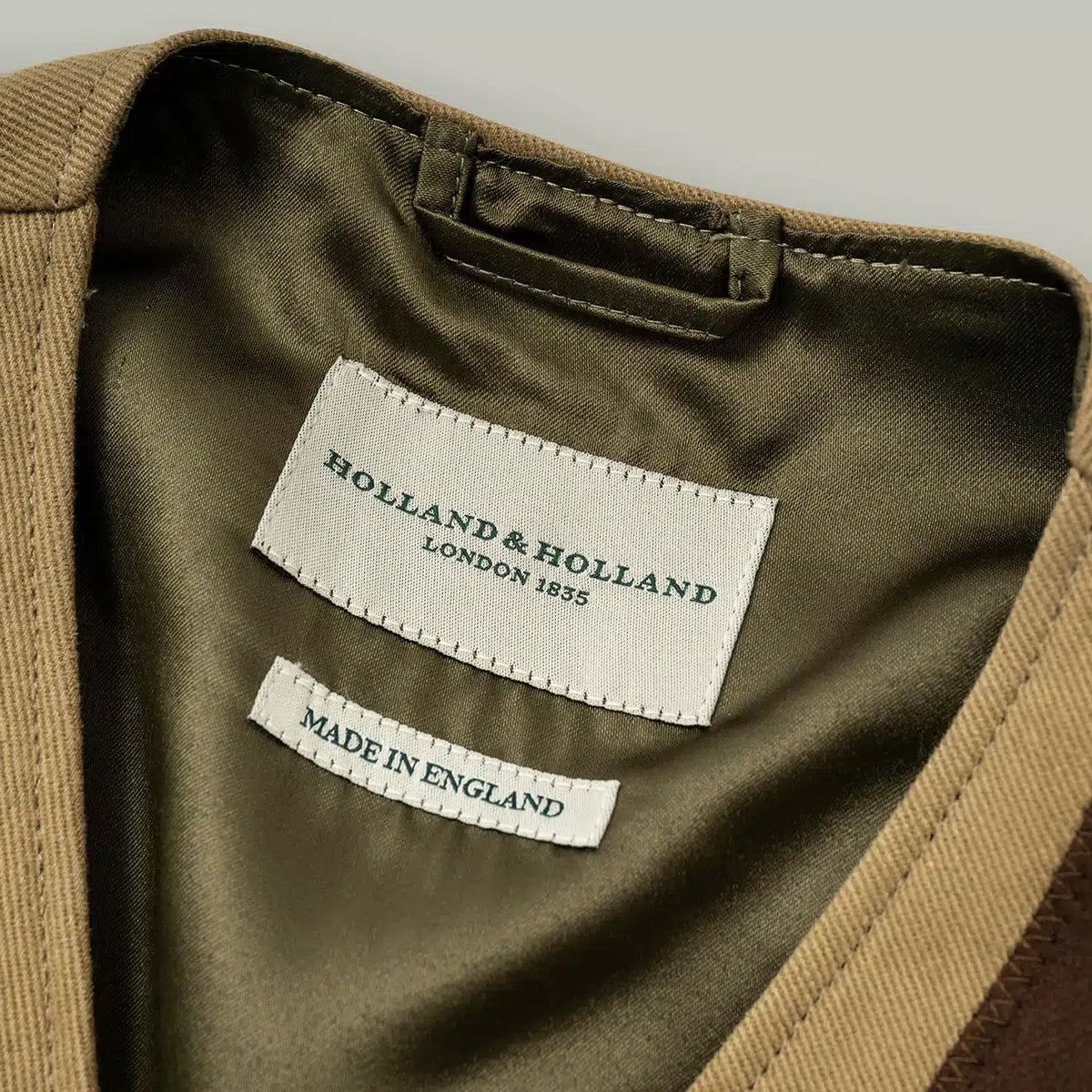 H&H - Northwood Cotton Shooting Vest - Sahara