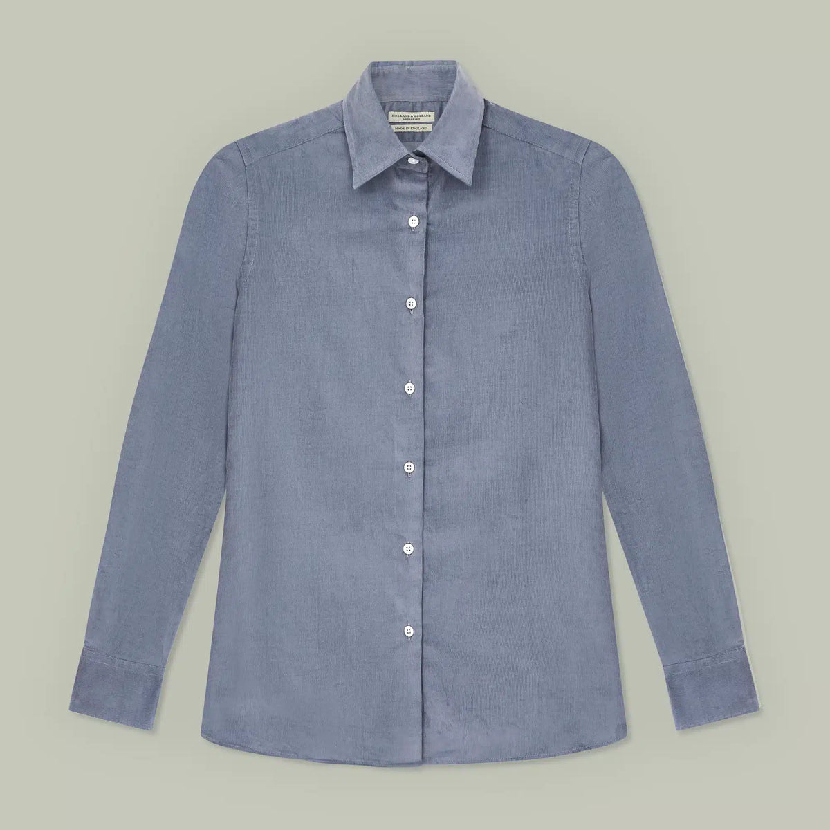 H&H - Northwood Ladies Brushed Cotton Shirt - Aqua