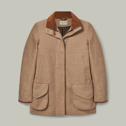H&H - Northwood Ladies Tweed Field Coat - Hazel