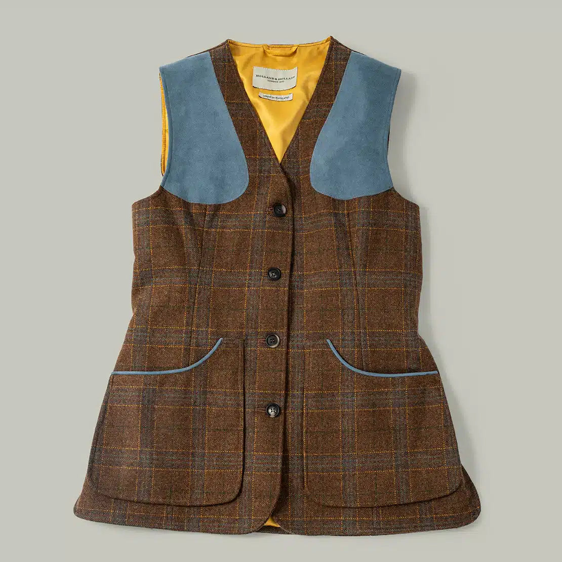 H&H - Northwood ladies Shooting Vest - House Tweed