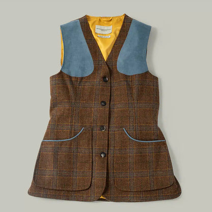 H&H - Northwood ladies Shooting Vest - House Tweed