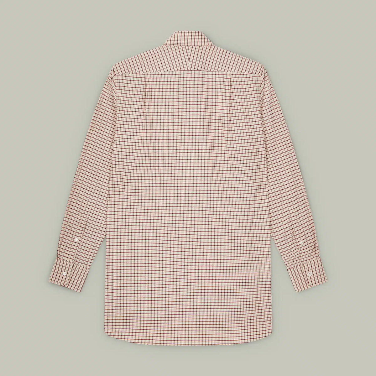 H&H - Northwood Classic Brushed Cotton Shirt - Berry