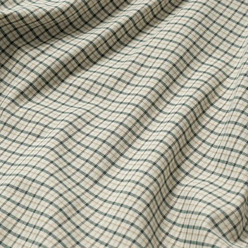 H&H - Northwood Classic Brushed Cotton Shirt - Moss