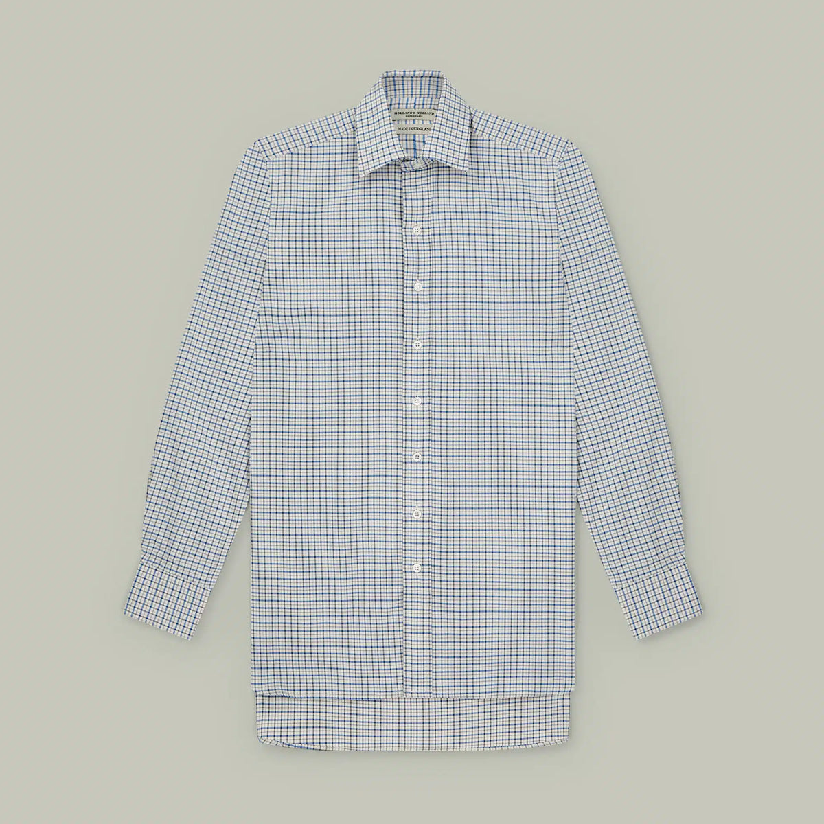 H&H - Northwood Classic Brushed Cotton Shirt - Sky