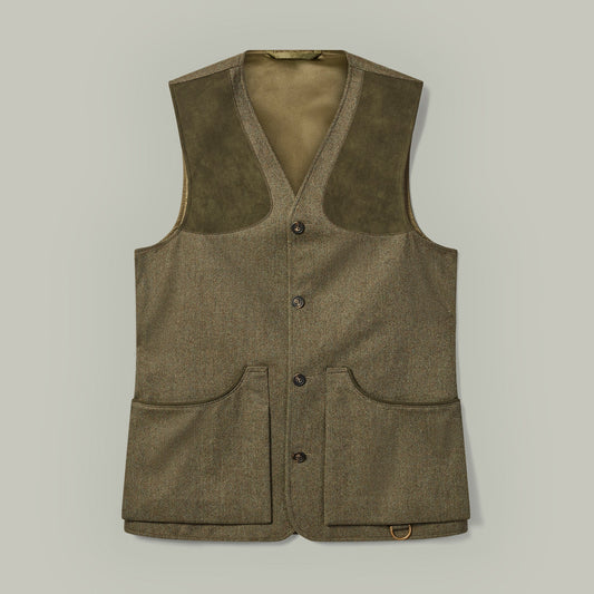 H&H - Northwood Tweed Shooting Vest - Holly