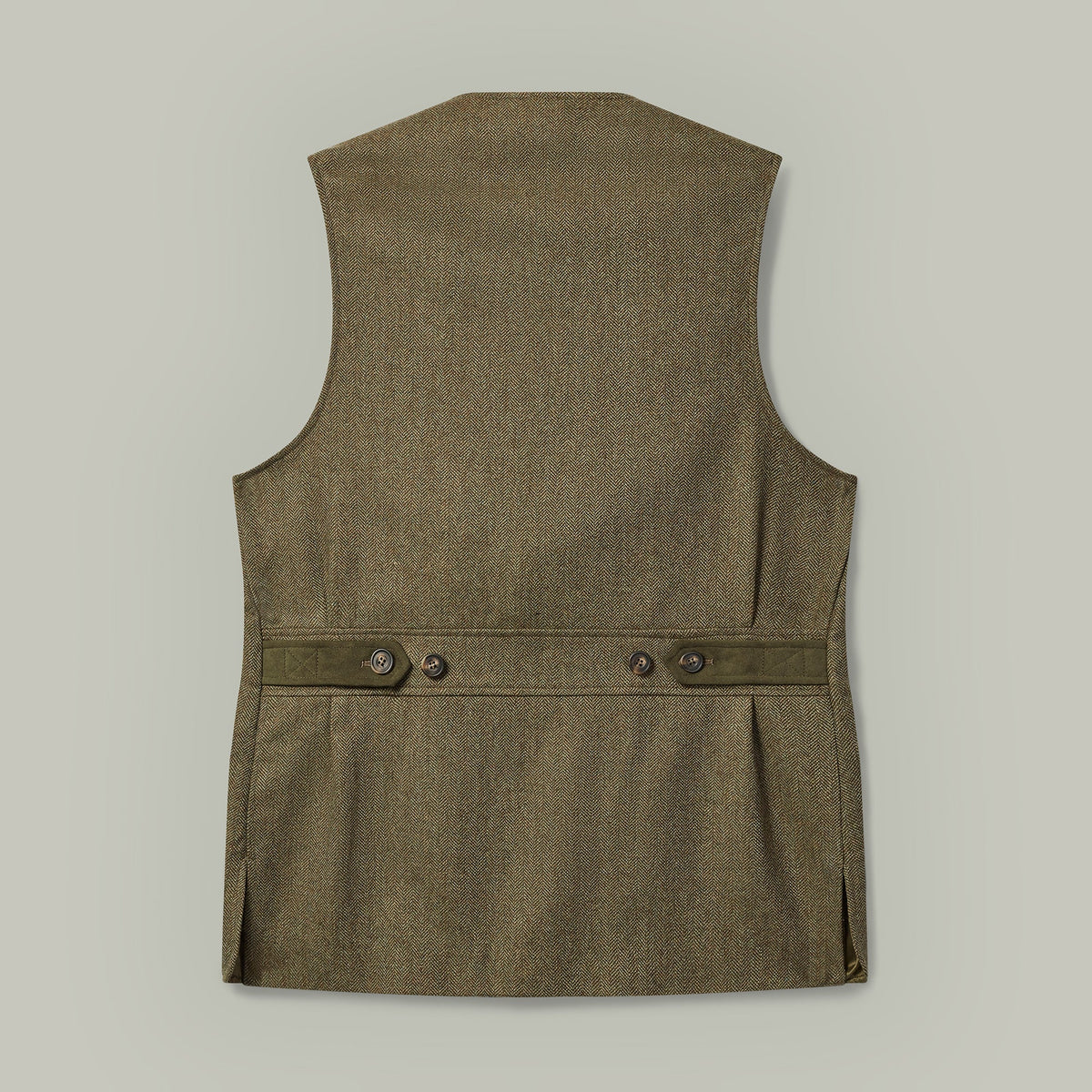 H&H - Northwood Tweed Shooting Vest - Holly