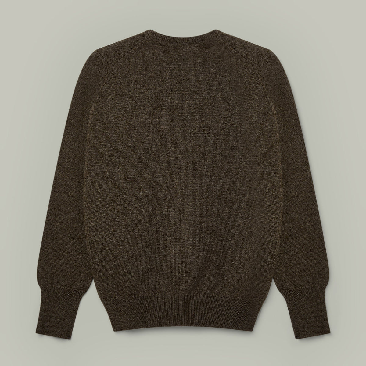 H&H - Northwood Wool V-Neck Sweater - Forest Green