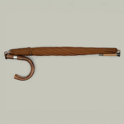 H&H - Travel Umbrella w. Cartridge Picking Tip - Ochre