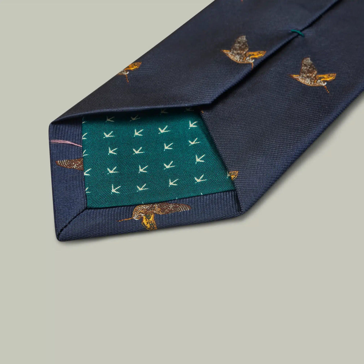 H&H - Harrow Silk Tie Flying Woodcock – Indego